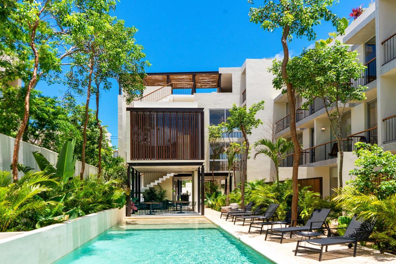 2 Bedbath Private Rooftop & Pool For 6 Тулум Экстерьер фото